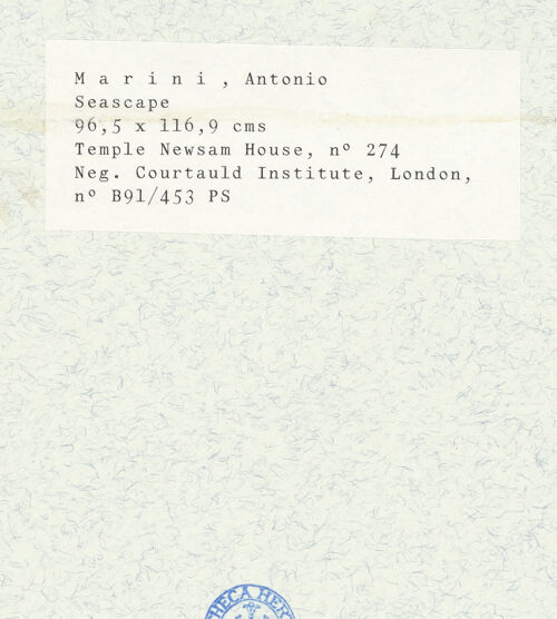 Rückseite von bh435271_recto