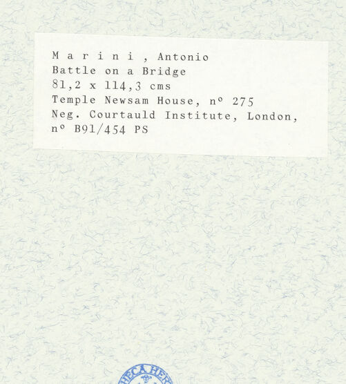 Rückseite von bh435272_recto