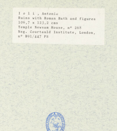 Rückseite von bh435273_recto