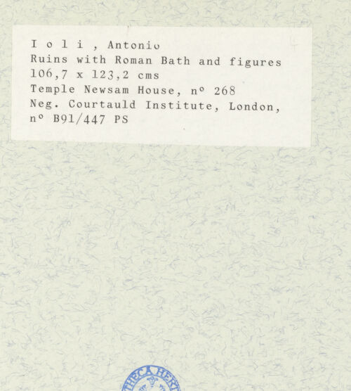 Rückseite von bh435273_recto