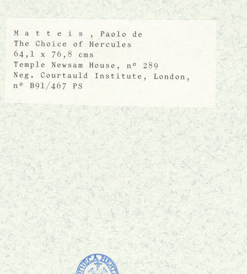 Rückseite von bh435277_recto