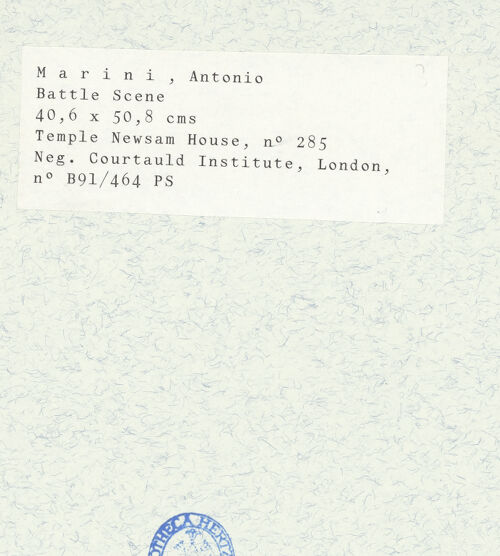 Rückseite von bh435281_recto