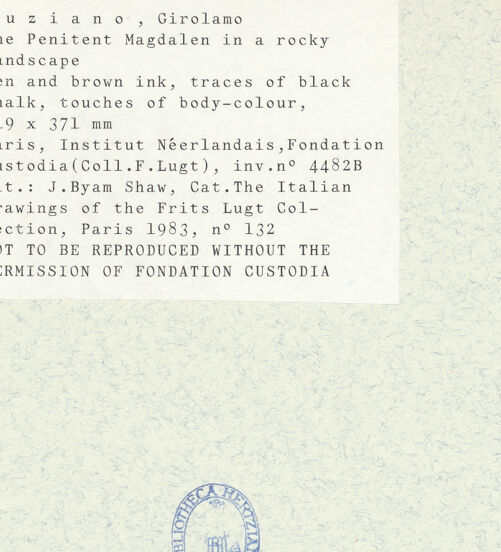 Rückseite von bh435595_recto