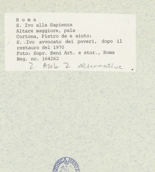 Rückseite von bh435676_recto