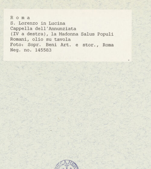 Rückseite von bh435733_recto