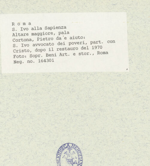 Rückseite von bh435786_recto