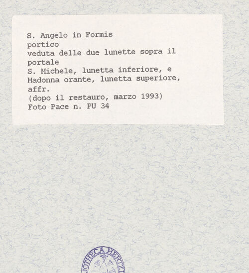 Rückseite von Pace, Valentino [https://www.deutsche-digitale-bibliothek.de/content/lizenzen/rv-fz/] Portal - Obere Hälfte, Untersicht (nach der Restaurierung), bh436191_recto. Foto: Pace, Valentino.