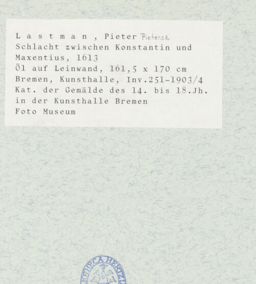 Rückseite von bh436966_recto