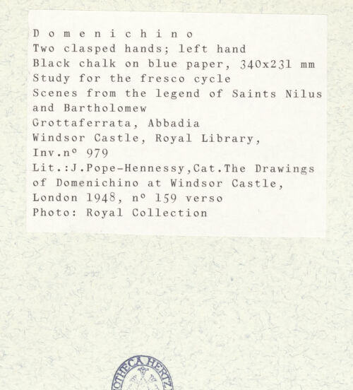 Rückseite von bh438149_recto