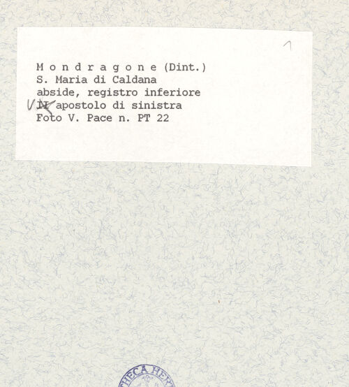 Rückseite von Pace, Valentino [https://www.deutsche-digitale-bibliothek.de/content/lizenzen/rv-ez/] Christi Himmelfahrt - Unteres Register, Detail, Apostel 5 (links), bh438687_recto. Foto: Pace, Valentino.