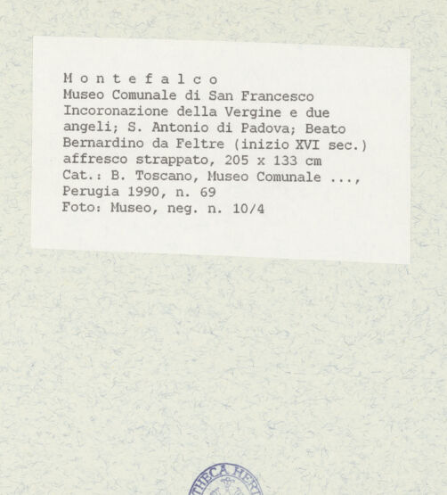 Rückseite von bh438974_recto