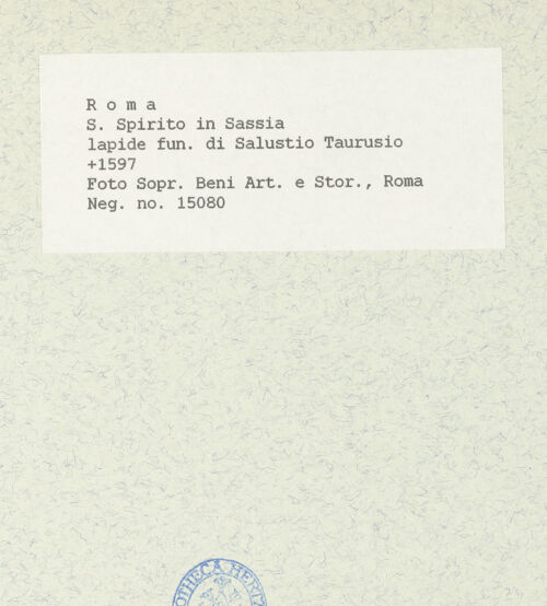 Rückseite von bh439944_recto