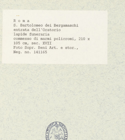 Rückseite von bh441141_recto