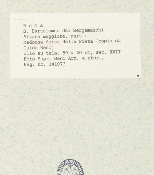 Rückseite von bh441164_recto