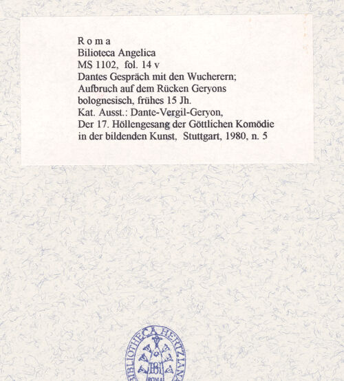 Rückseite von bh444534_recto