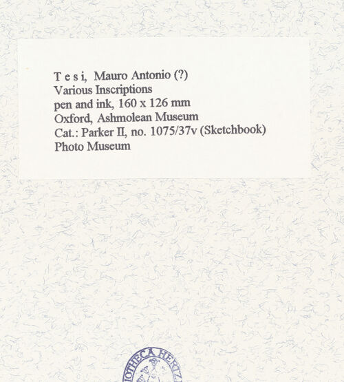 Rückseite von bh444571_recto