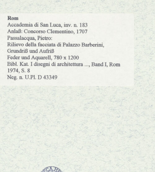 Rückseite von bh445409_recto