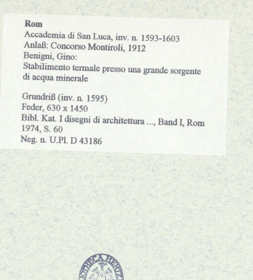 Rückseite von bh445437_recto