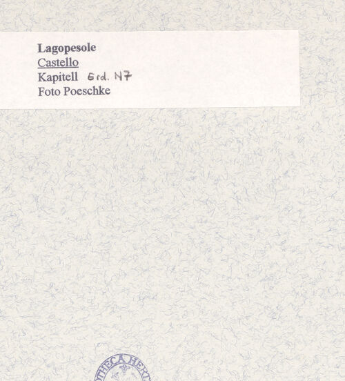 Rückseite von Poeschke, Joachim [https://www.deutsche-digitale-bibliothek.de/content/lizenzen/rv-ez/] KonsolenBlätterkonsole (Erdgeschoss, nordöstlicher Turm, N7) - Frontalansicht, bh445749_recto. Foto: Poeschke, Joachim.