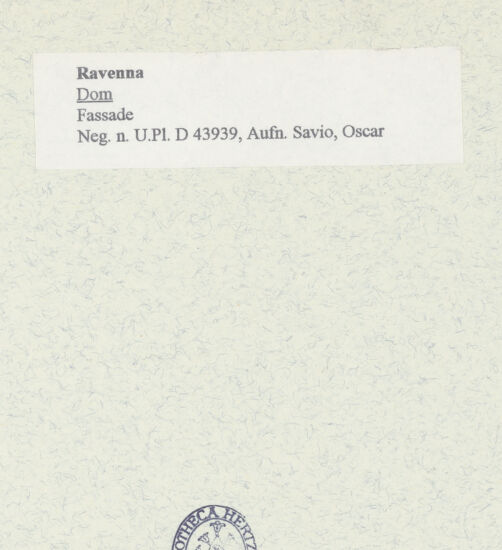 Rückseite von bh445805_recto