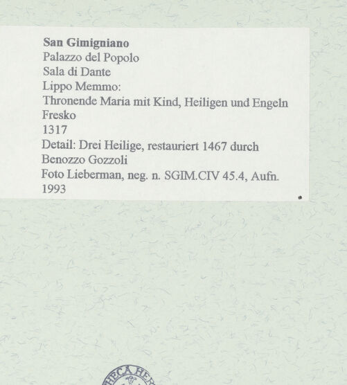 Rückseite von bh445934_recto