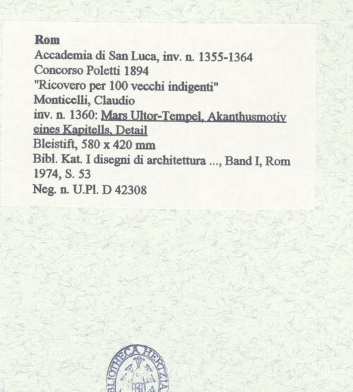 Rückseite von bh447563_recto