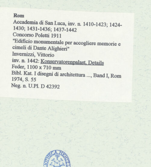 Rückseite von bh448437_recto