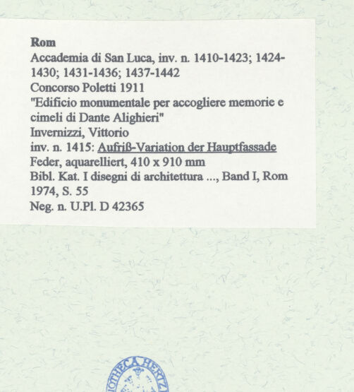 Rückseite von bh448460_recto