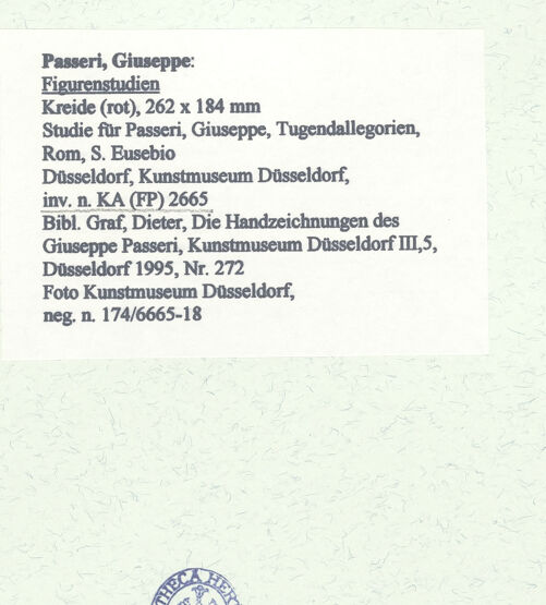 Rückseite von Museum Kunstpalast [https://www.deutsche-digitale-bibliothek.de/content/lizenzen/rv-ez/] Figurenstudien - , bh449823_recto. Foto.