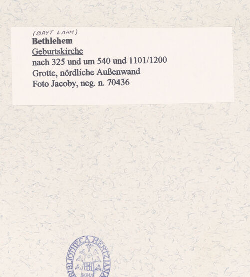 Rückseite von bh451172_recto