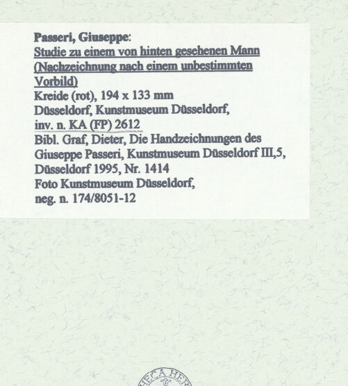 Rückseite von Museum Kunstpalast [https://www.deutsche-digitale-bibliothek.de/content/lizenzen/rv-ez/] Studie zu einem Mann in Rückenansicht (Nachzeichnung nach einem unbestimmten Vorbild) - , bh451545_recto. Foto.