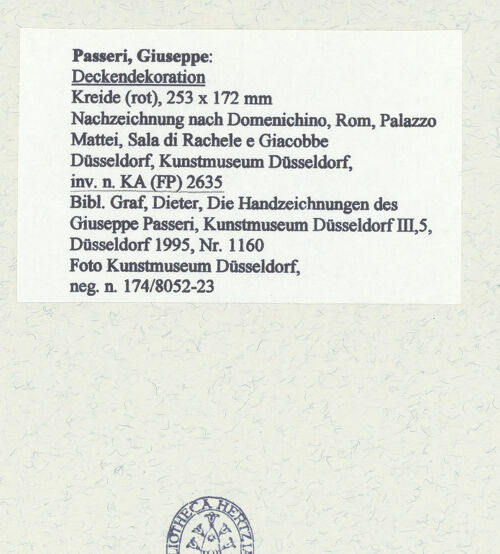 Rückseite von Museum Kunstpalast [https://www.deutsche-digitale-bibliothek.de/content/lizenzen/rv-ez/] Deckendekoration - , bh451769_recto. Foto.