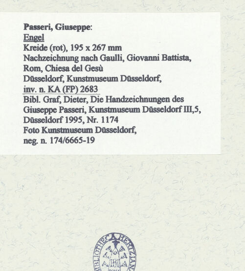 Rückseite von Museum Kunstpalast [https://www.deutsche-digitale-bibliothek.de/content/lizenzen/rv-ez/] Engel - , bh451803_recto. Foto.