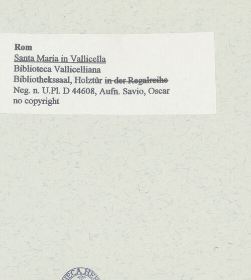 Rückseite von bh451945_recto