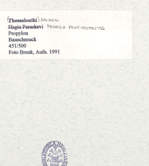 Rückseite von Brenk [https://rightsstatements.org/page/CNE/1.0/] , bh452167_recto. Foto.