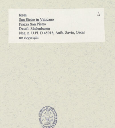 Rückseite von bh452555_recto