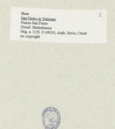 Rückseite von bh452556_recto