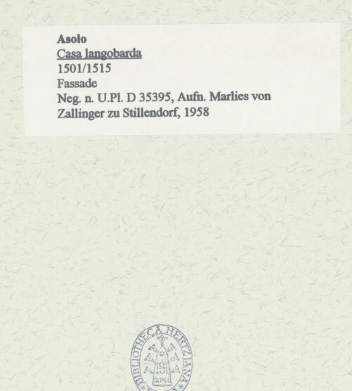 Rückseite von bh452824_recto