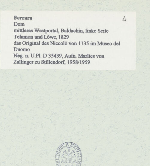 Rückseite von bh452865_recto