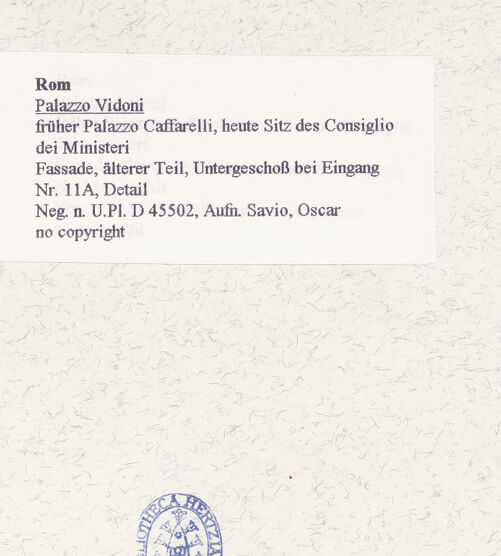 Rückseite von bh453965_recto