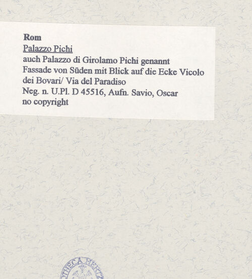 Rückseite von bh453973_recto