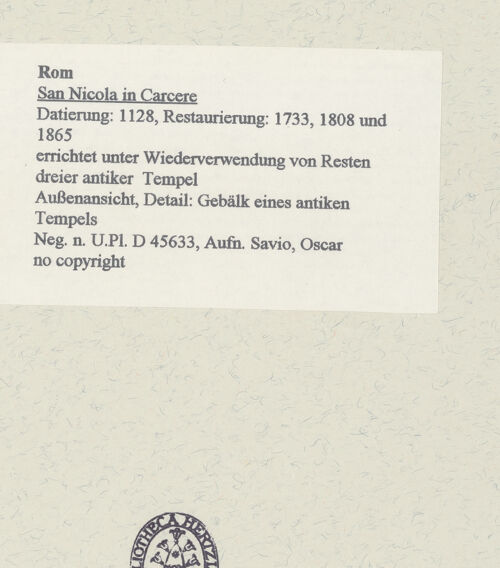 Rückseite von bh454459_recto