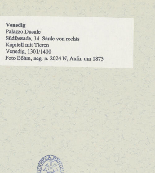 Rückseite von bh454590_recto