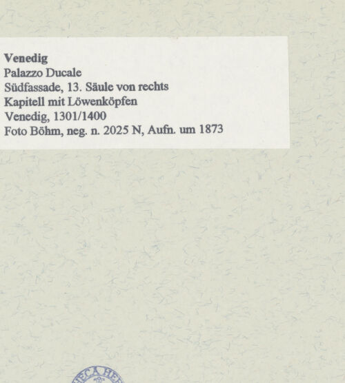 Rückseite von bh454591_recto