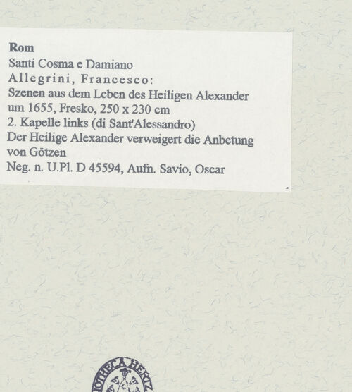 Rückseite von bh454733_recto