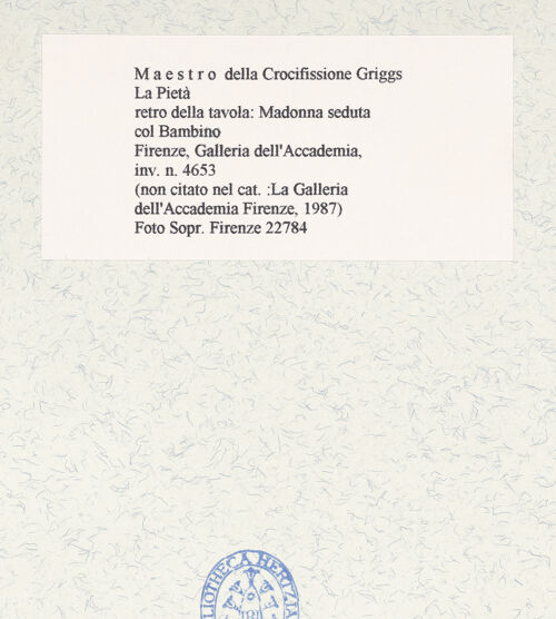 Rückseite von bh455768_recto