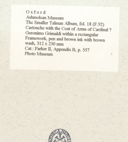 Rückseite von bh456789_recto