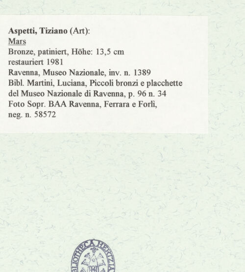 Rückseite von bh456922_recto