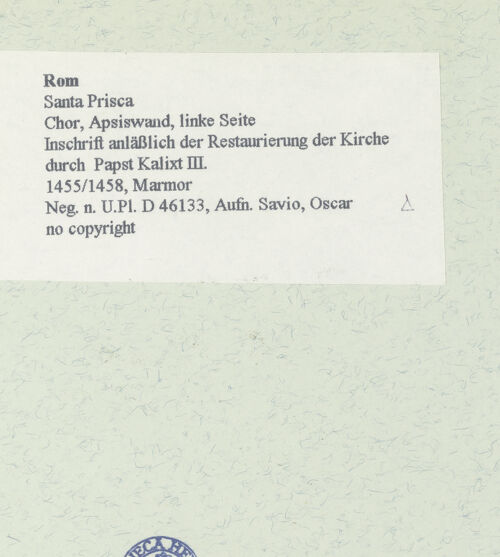 Rückseite von bh457545_recto