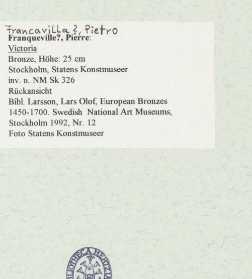 Rückseite von bh457793_recto